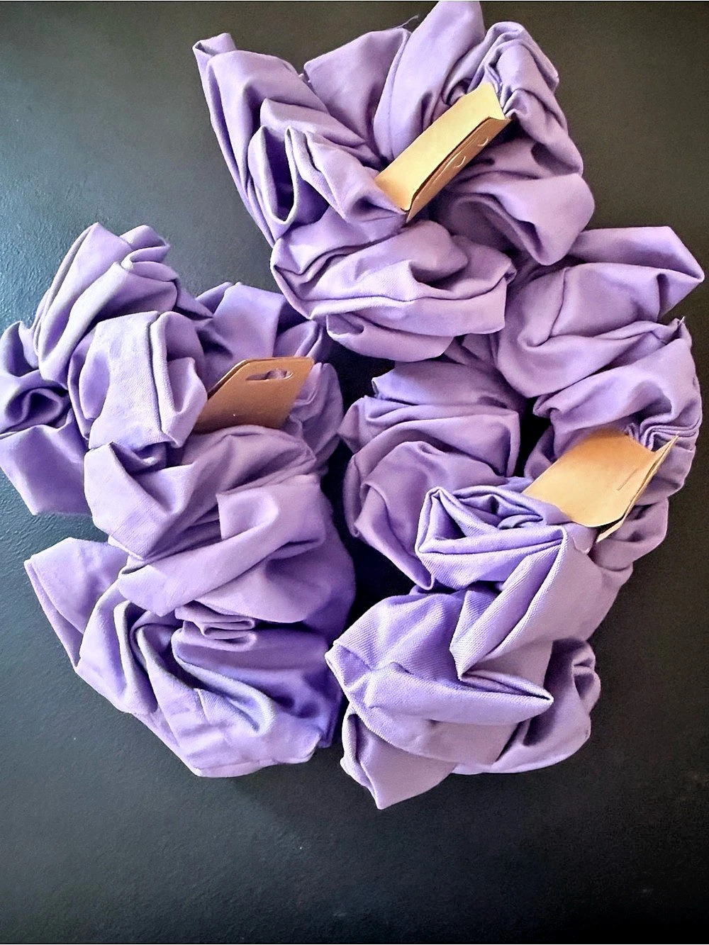 Purple Scrunchie Set Like New